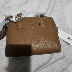 Tory Burch Tan Leather Satchel